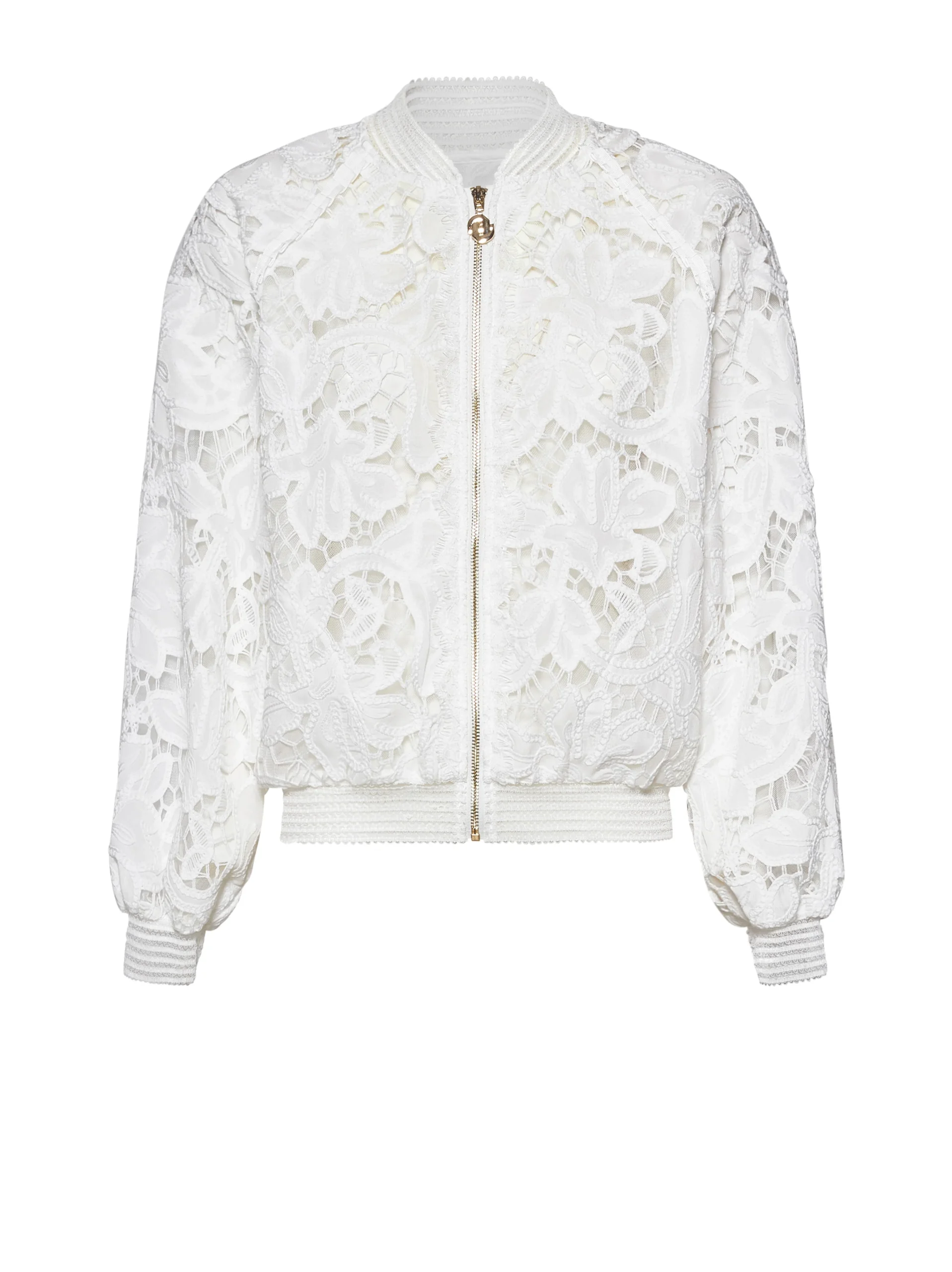 1 Jacket/ζακέτα με φερμουαρ και διακοσμητικό σχέδιο - Image 1