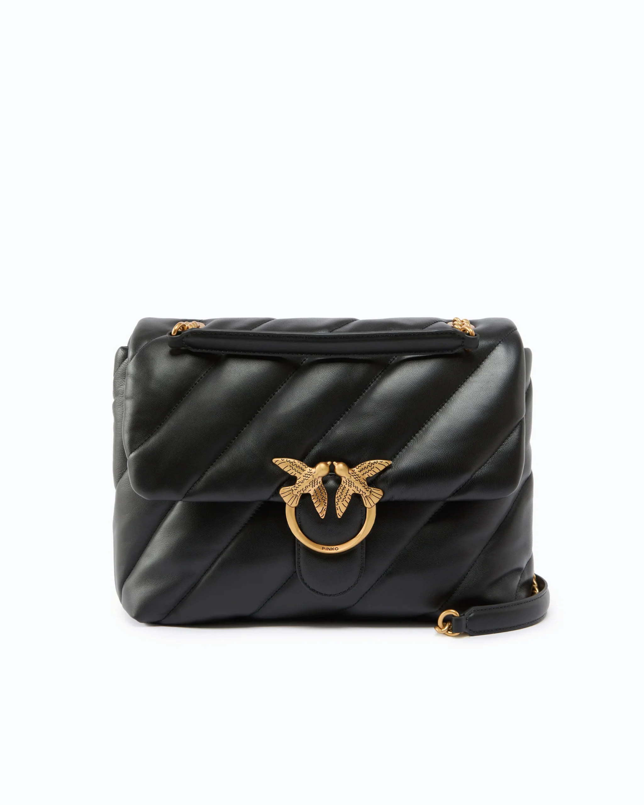 100037A0F2Z99Q00001_1 Μεγάλη τσάντα ώμου Love Bag Puff Maxi Quilt - Image 1