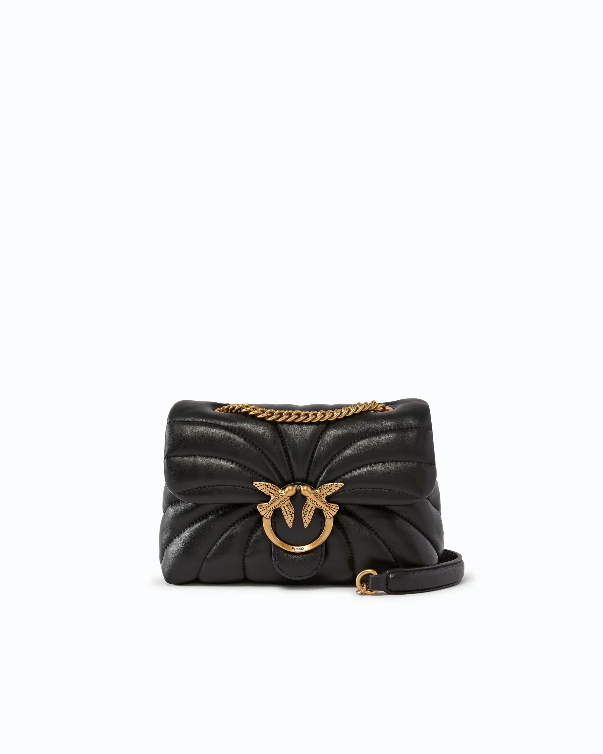 100039A1EXZ99Q00001_1 Μικρή τσάντα χιαστί Love Bag Puff Butterfly από δέρμα nappa - Image 1