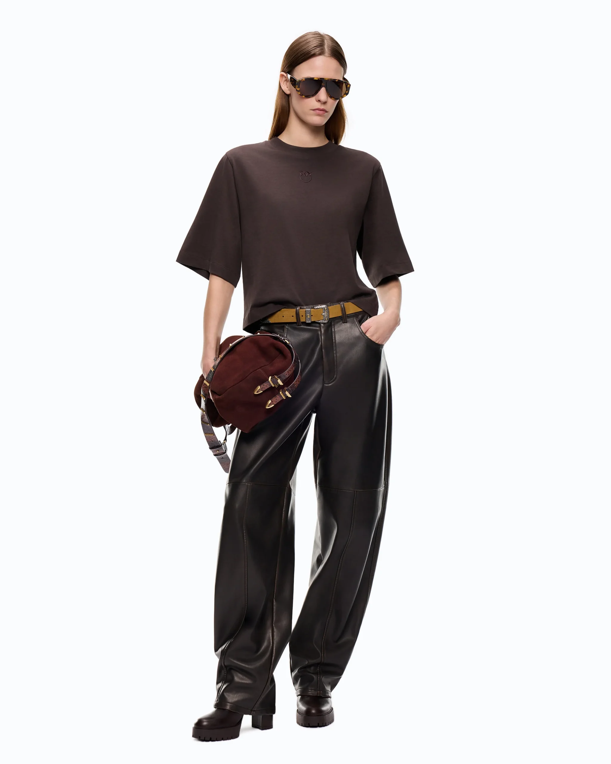 104604A3HML7200101_1 T-shirt με φαρδιά μανίκια και λογότυπο Love Birds - Image 1