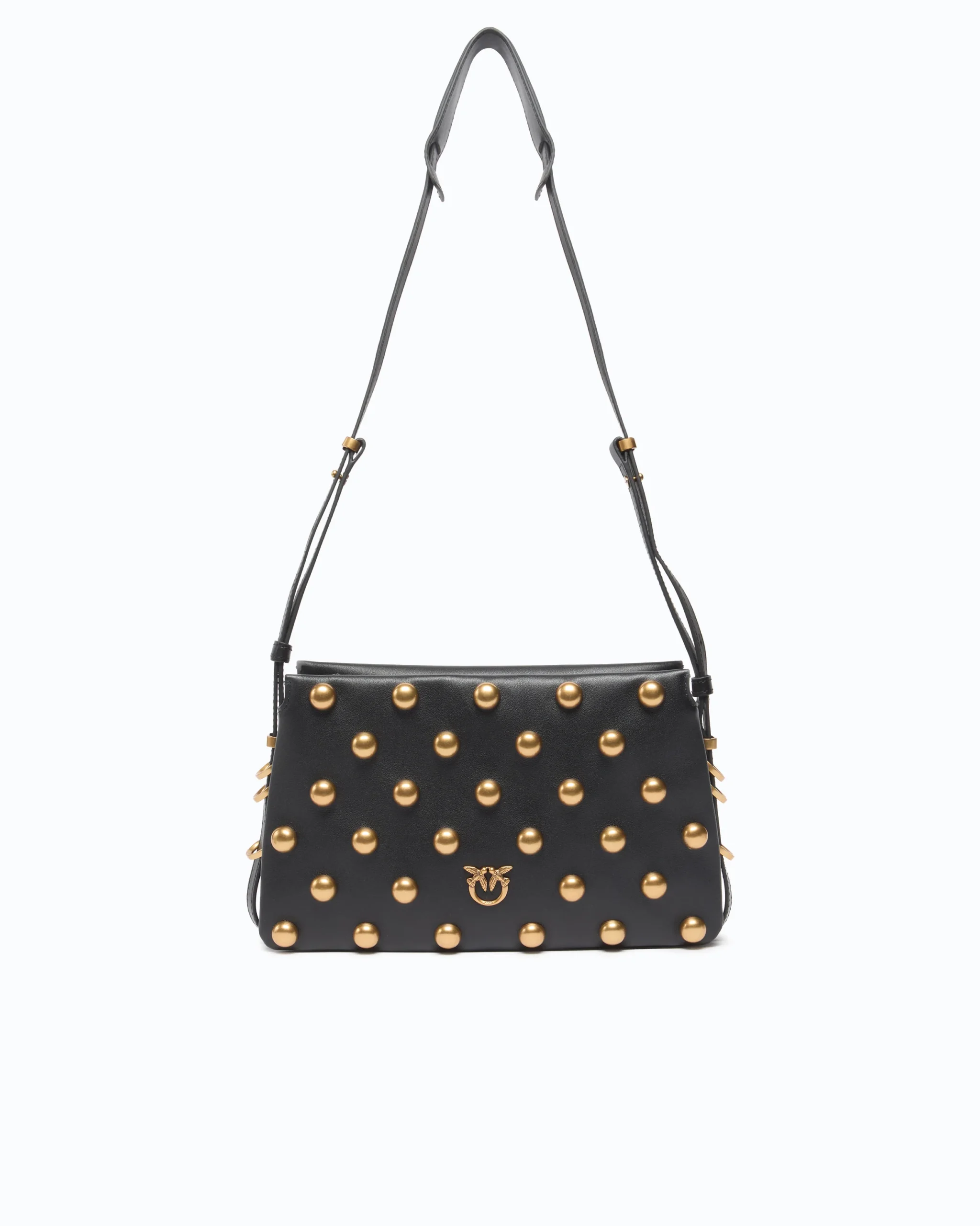 107063A0QOZ99Q00001_1 Δερμάτινη τσάντα χιαστί, Mini One, Two, Three Bag με μεγάλα τρουκς - Image 1