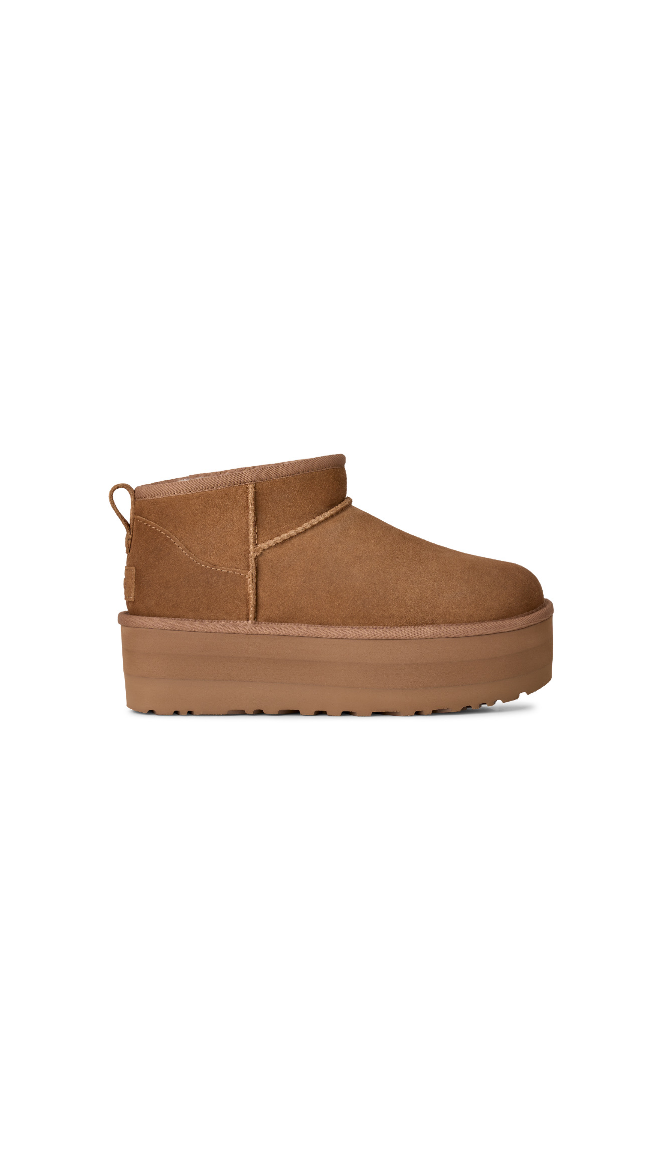 DBA50C0B-EDBF-4CF0-BFF7-4ABAEFA9D47E Classic Ultra Mini Platform Boot - Chestnut - Image 1