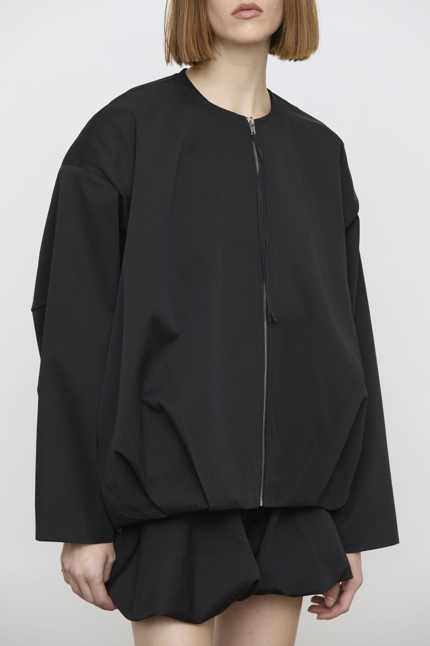 EFW260028_ 3 Οversized bomber τζάκετ σε balloon γραμμή - Image 1