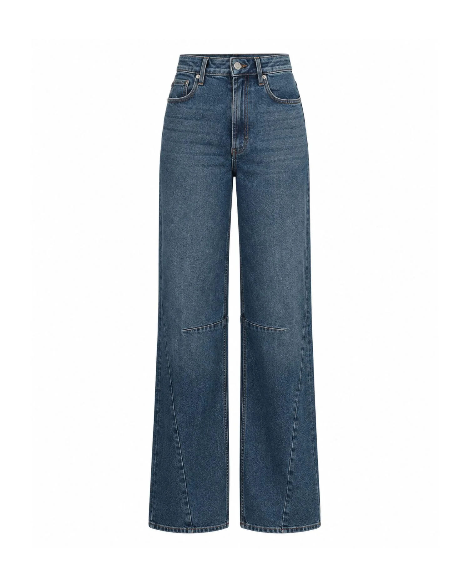 GPA26136JE-ZZZ-1_09d30cd8-30f9-4f8a-9c24-2625dba26ac4 Τζιν ψηλόμεσο wide leg με ραφές tailoring - Image 1